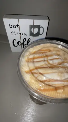 Caramel sugar cookie coffee this morning. I hope you have a blessed Sunday!💙 #asmrcoffee #athomecoffee #coffeeonthego #onthego #togo 