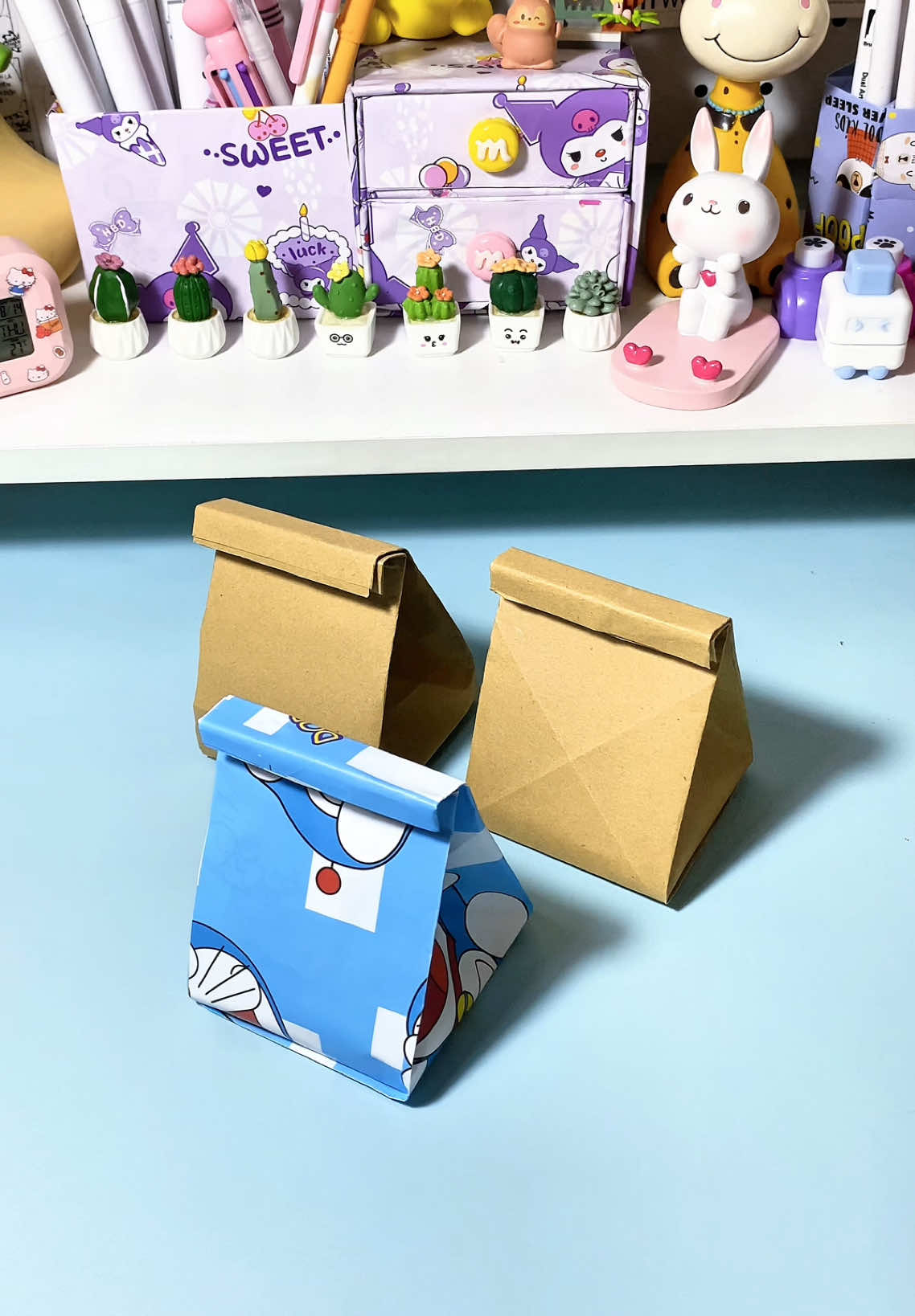 Gấp túi đựng đồ, đựng quà #monodiy #diycraft #DIY 
