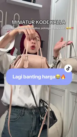 Buruan yang gamau ketinggalan, voucher terbatas cuma dilive😭🫵🏻🔥🔥#nalalacollection #tasselempang #tascantik #joinlive #fyp 