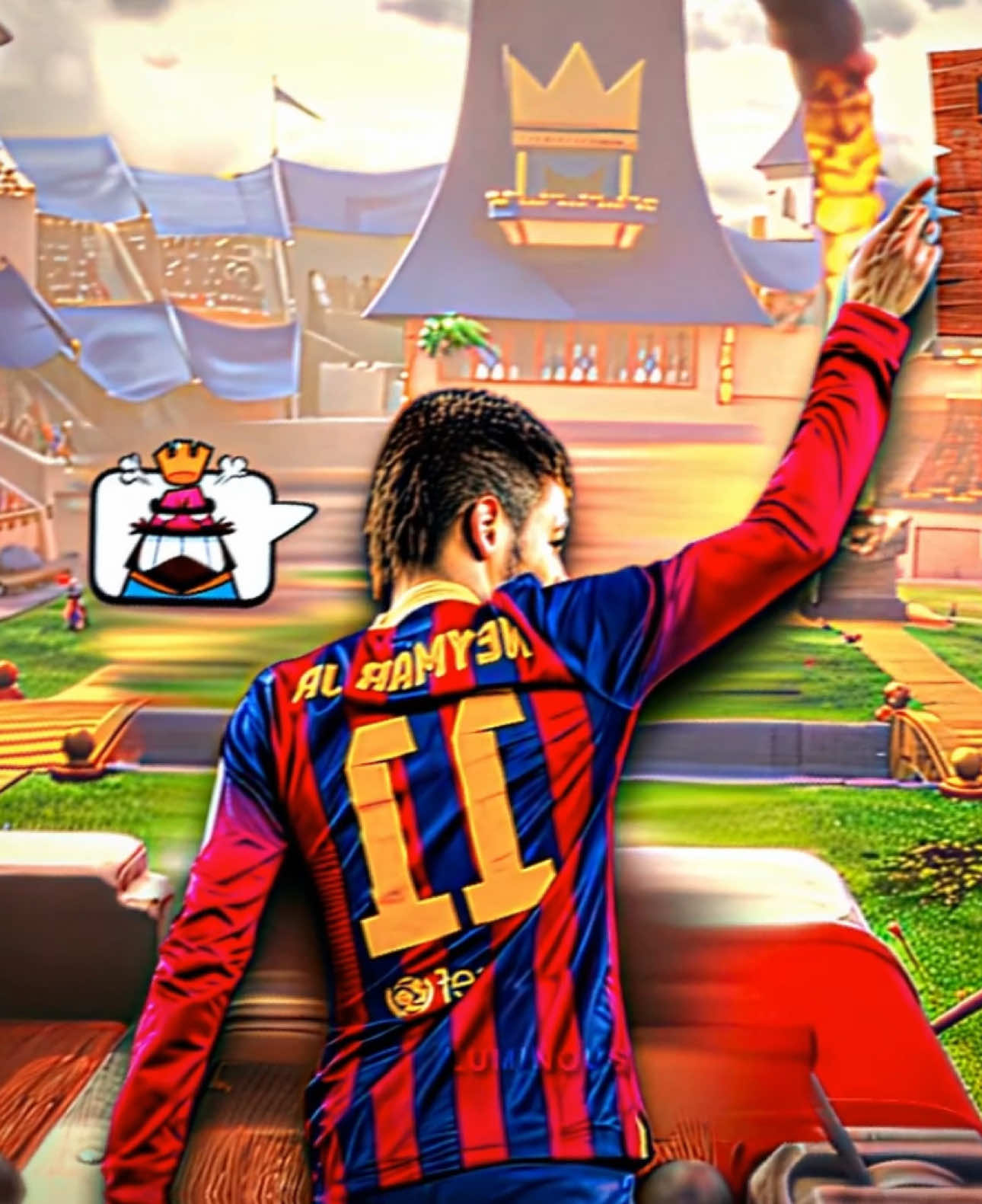 Neymar X clash Royale || #neymar #clashroyale #fyp #edit #football 