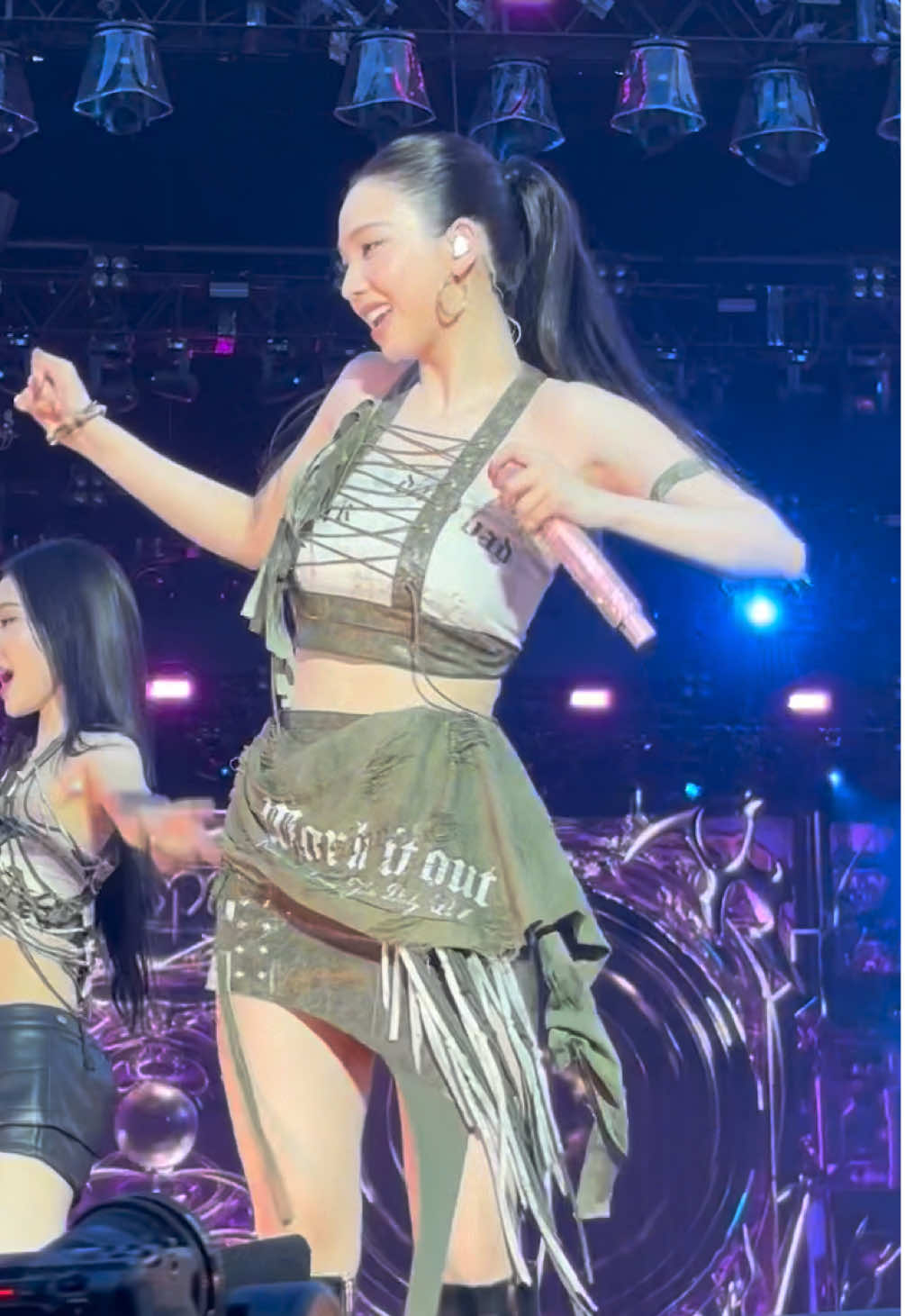 サマソニカリナさん🐈‍⬛💙 SUMMER SONIC 2025 東京 #aespa #summersonic #KARINA #유지민 #카리나 
