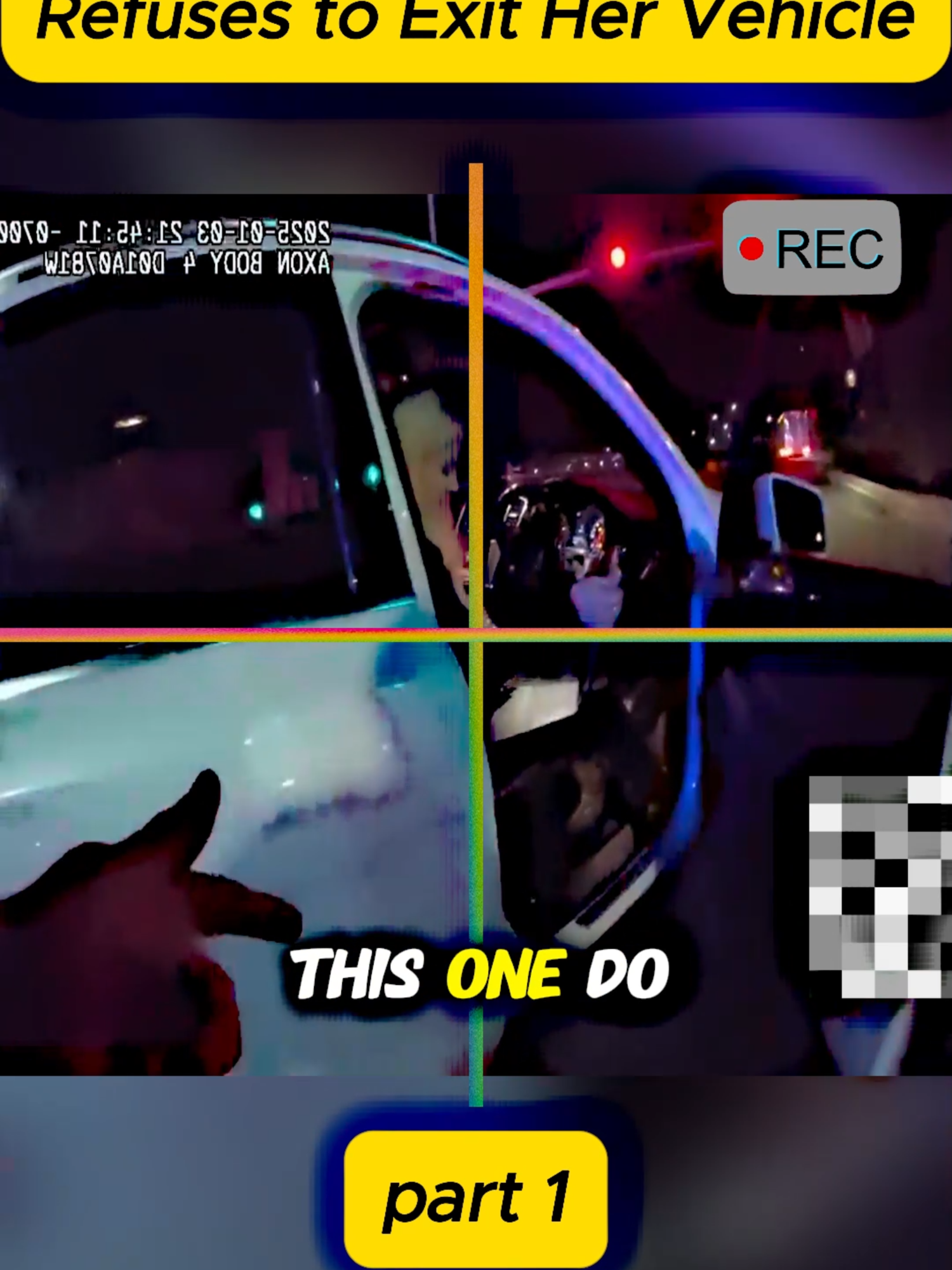 Entitled Drunk Princess Refuses to Exit Her Vehicle #cops #police #bodycam #news