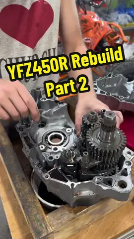 Yamaha YFZ450R Full Motor Rebuild Part 2: Stator Side & Transmission Disassembly #yamaha #yfz450r #blucru #ASMR #savesportquads 