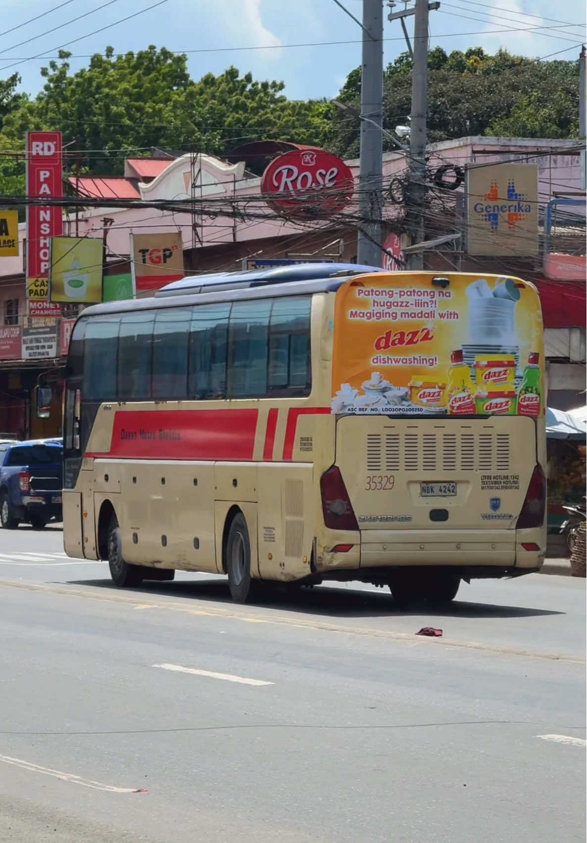 Davao Metro Shuttle 35329 bound for Tagum City #busspotting #busenthusiast #businthephilippines #mindanaobuses #fyp 