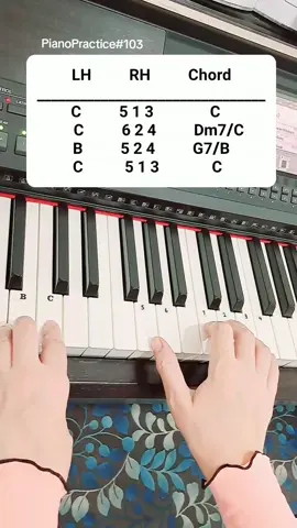 Untuk Pemula latihan Progresi Chord 🎹 #FYP #belajarpiano #chord #progresichord #easypiano 