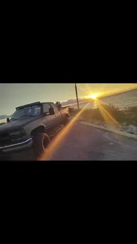 never gets old #chevy #sunset 