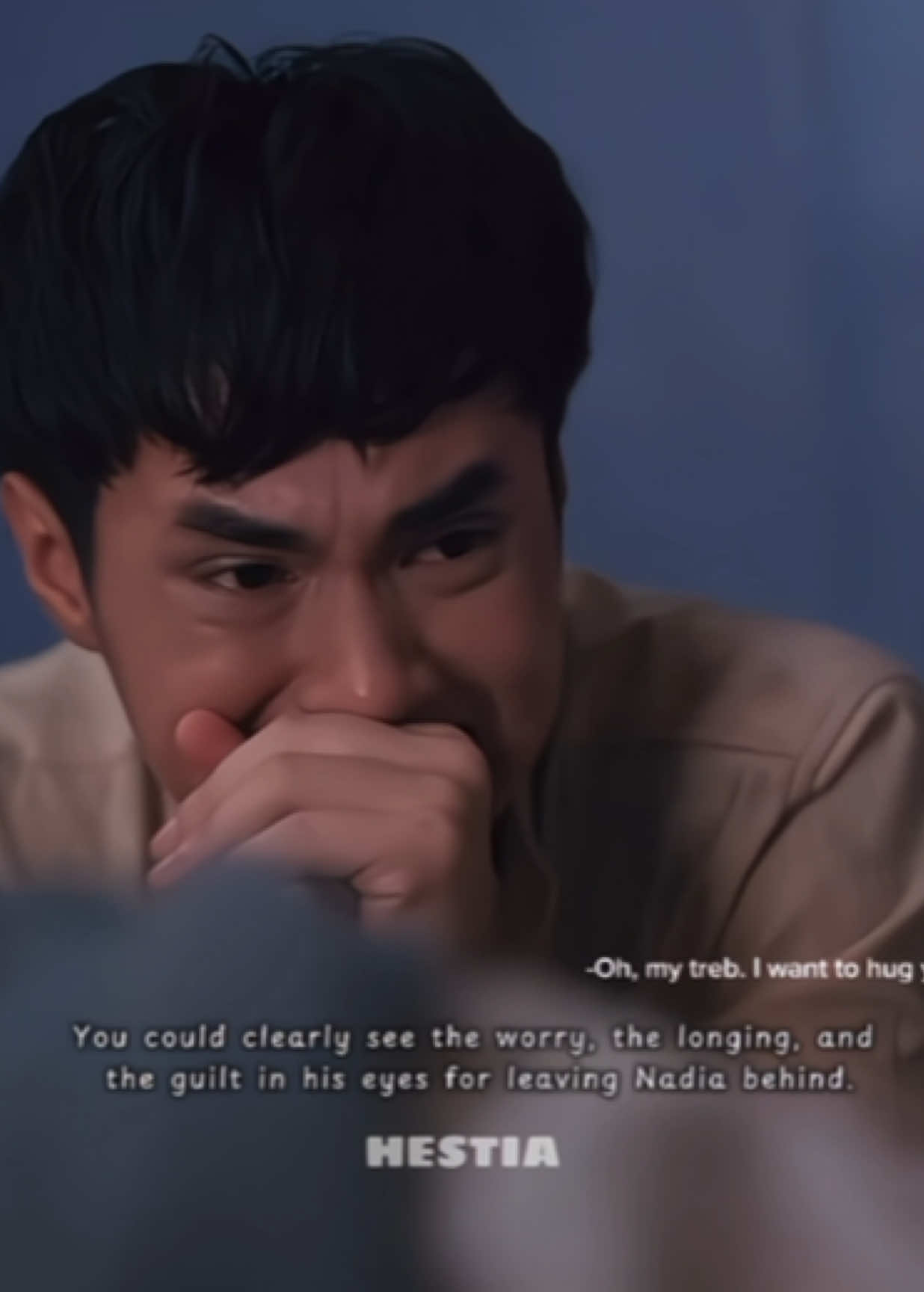 This scene broke me. The longing and the guilt he brings to the afterlife, just to explain why he left her, only to see Nadia already weak and not waking up. Oh, my treb I want to hug you🥹🫂  #foryou #jmibarra #jmfyang #series #nocopyrightinfringementintended 