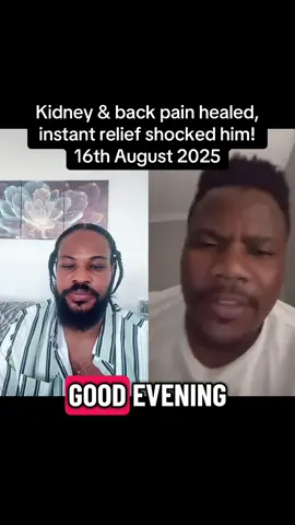 Kidney & back pain healed, instant relief shocked him! HealingMiracle #InstantRelief #DivineHealing #PainFree #faithhealing 