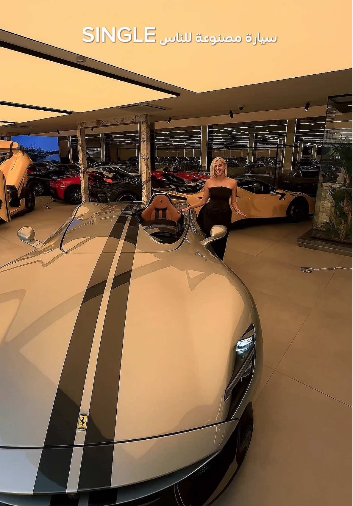 Ferrari Monza SP1 @VIP Motors   #FerrariSP1 #FerrariDubai #MonzaSP1 #SupercarsDubai #FerrariLovers                        