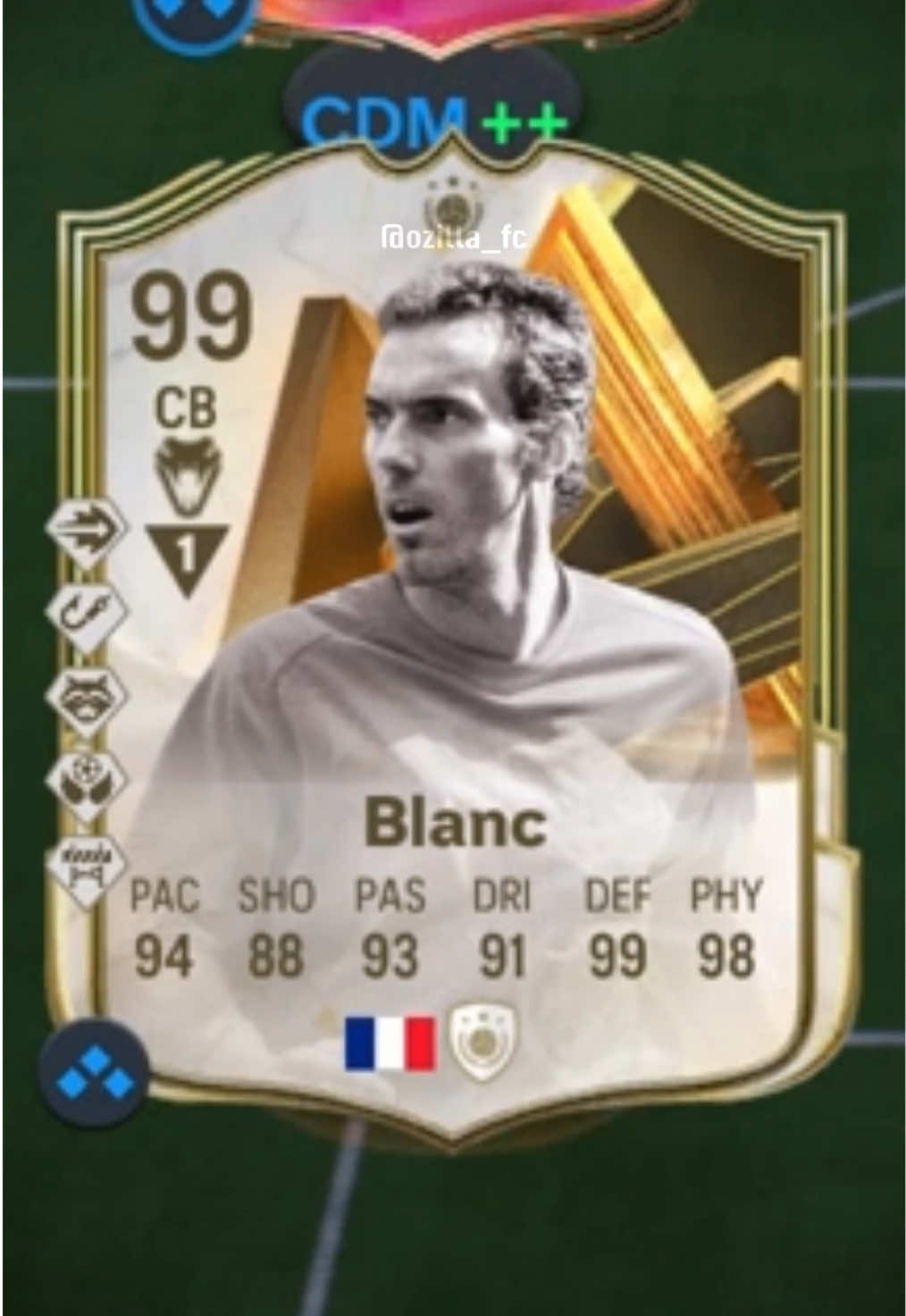 Is 99 EWC Pro Blanc the best CB on the game?! 🤯 . . . #eafc #fc26 #fc25 #fifa #blanc 
