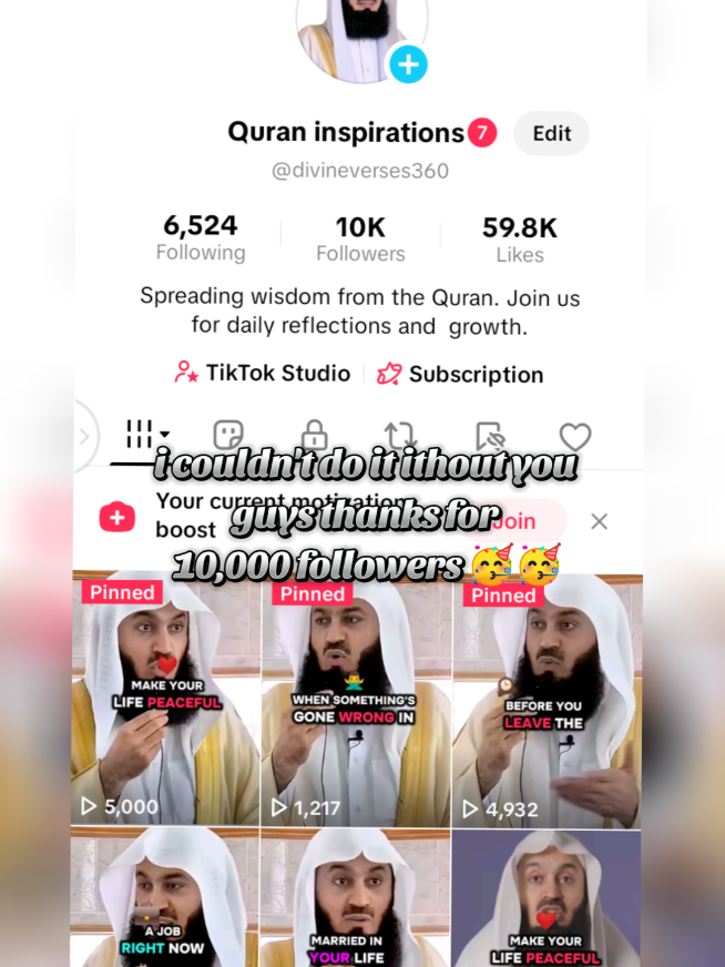 I thank everyone for 10,000 followers I really appreciate. thanks for 10k followers 🥳🥳🥳🥳 #islamicmotivation #muftimenkofficial #thanksfor10kfollowers  #10k #myfollowers 