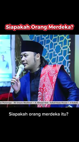 Siapakah orang merdeka yang sejati ? #gusbahruzamzami #fyp #viral 