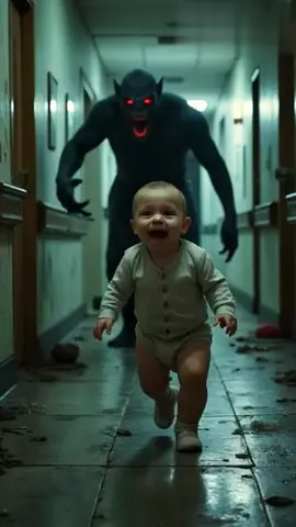 Scared Baby #run  #scared  #moster 