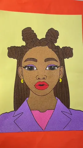 #painting #sandpainting #asmr #asmrsounds #satisfyingvideos  