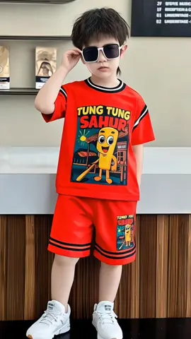 Combo 3 bộ thể thao hình tung tung sahur cho bé trai (size 7-45)#maily_shop83 #dobobetrai #quanaotreem #thoitrangbetrai #xuhuong2025 