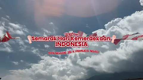 Semarak Dirgahayu Indonesia ke 80. Sekaligus menutup program kerja kami KKN KEL.NGADE Tahun 2025, Kami ijin pamit undur diri semoga berjumpa di waktu yang akan datang. See You🔥🫶🏻 #17agustus #semarakkemerdekaan #kkn #Unkhair 