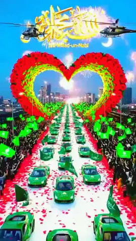 12 rabi ul awal ki khubsurat aamad ke upar#12rabiullawal #furyou #naat #ai #shorts 
