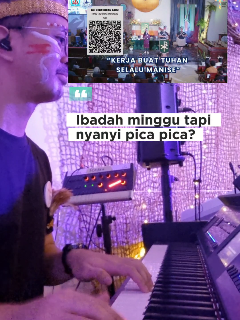 Bukan nyanyi pica-pica ya ges, cuma ambil buat intro aja 😂 Bulan Seni dan Budaya Gerejawi GKI Kebayoran Baru,  Minggu, 4 Agustus 2025  #kidungjemaat #gki #pujiankristen #hymn 
