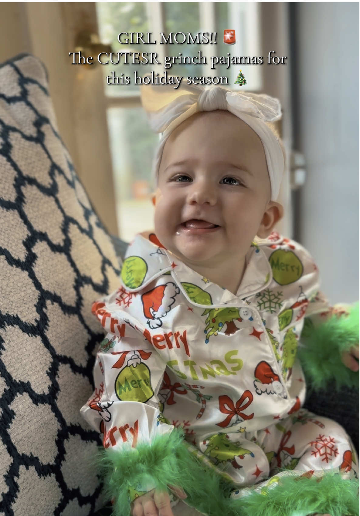 All our first holidays this year and cannot wait to celebrate to the fullest!  #christmas #babychristmas #grinch #babyfever #girlmama 