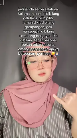 punten ya yg merasa tersaingi, tidak bermaksud loh janda ini 😋 #jandamuda #janda #jandaanaksatu #singlemom 