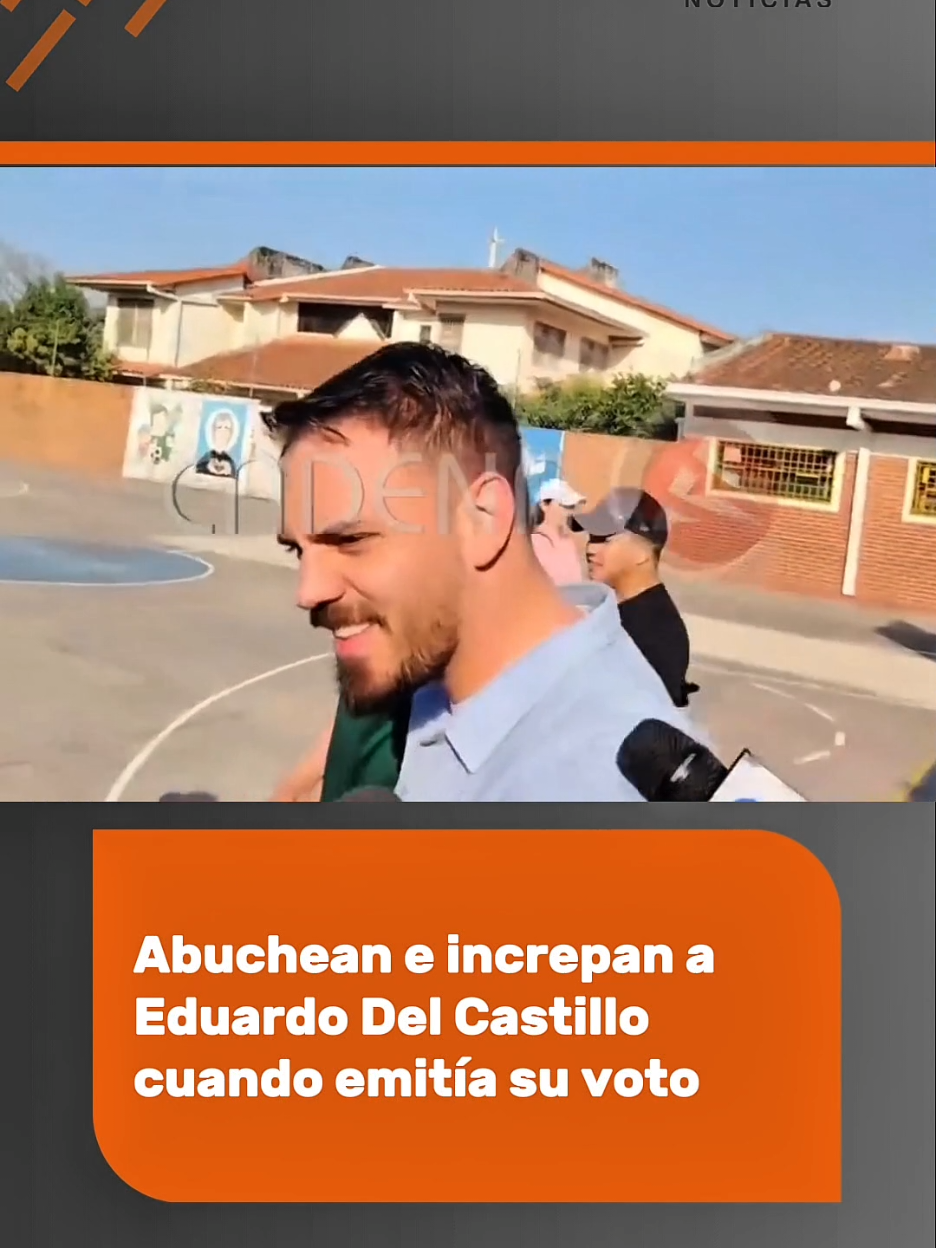 🟠 El candidato por el MAS #EduardoDelCastillo no la pasó bien tras emitir su voto en #SantaCruz porque fue abucheado e increpado por las personas presentes en el recinto quienes le reclamaron por la crisis económica. #noticiasbolivia #eleccionesbolivia2025 #novavoxnoticias 