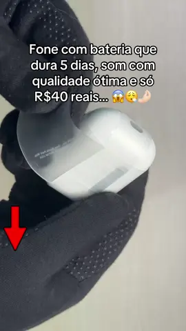 Carga dura 20 horas 😱 Baratooooo Demaaaaais #fonedeouvido #airpods #tiktokshop #tiktokshopchegou #achadinhos 