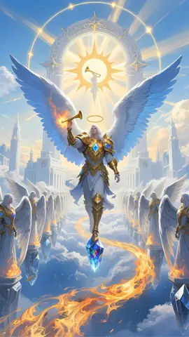 Angel legion#angel #archangel #fighting #aigenerated 