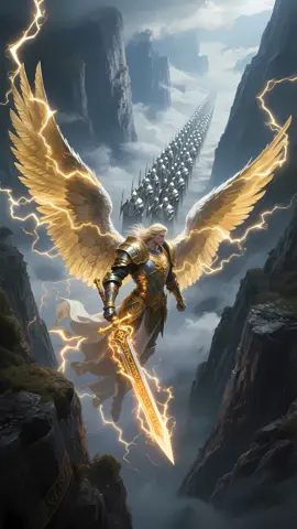 Angel legion#angel #fighting #archangel #justice #aigenerated 