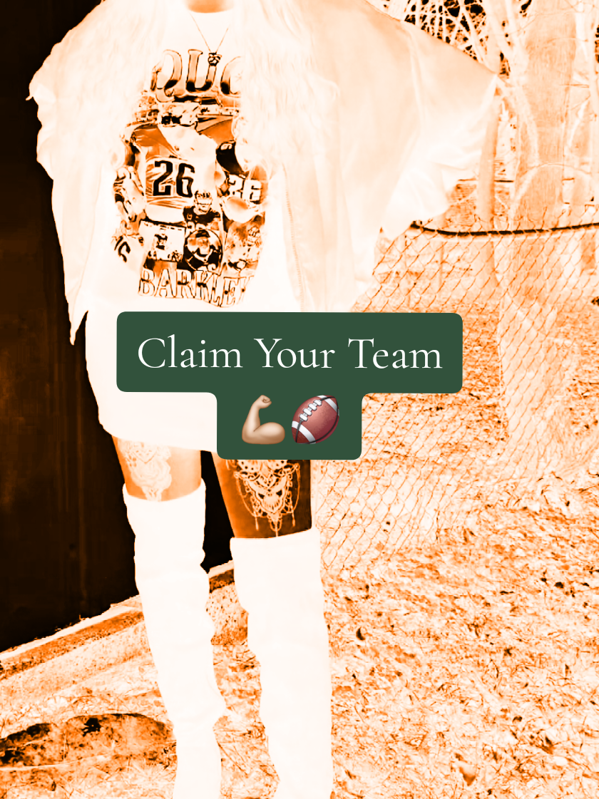 i'm  really just a girly who loves football...but theres always my number 1 💚🖤 #claimyourteam #nfl #footballseason #footballisback 