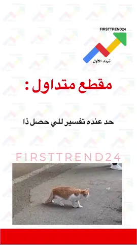 حد عنده تفسير للي حصل ذا #ترند_الأول #سناب_ترند_الأول #عاجل_الاخبار #عاجل_الان #عاجل 
