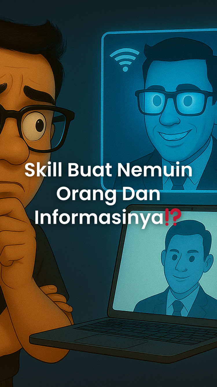 Ini kemampuan buat ngumpulin data dari internet terbuka, skill legal (tergantung data/insight yang kalian kumpulkan digunain buat apa), gampang dipelajari, tapi harus tetep pake etika!. #osint #cybersecurity #safety #informationsecurity #tracking 