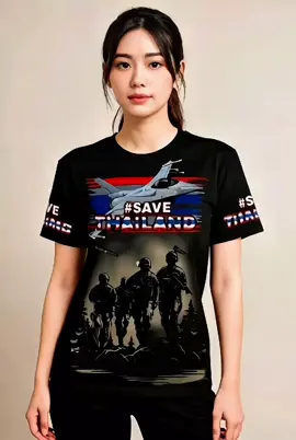 ✨🇹🇭 เสื้อแขนยาว/แขนสั้นลาย #SAVE THAILAND ✨ 🔥 ดีไซน์เท่ โดดเด่น ลายเครื่องบิน F-16 และทหารห้าวหาญ 🇹🇭 #เสื้อรักชาติ#ใสได้ทั้งหญิงและชาย #รีวิวเสื้อผ้าแฟชั่น#f16 