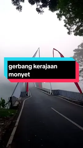 masuk gerbang kerajaan monyet di jembatan citarum lama #fyp #fypterus #rajamadalawangi #citarum 