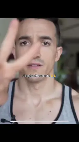 @Tibo InShape  j'espère je vais etre recruter 🙏🙏🙏#viral #trend