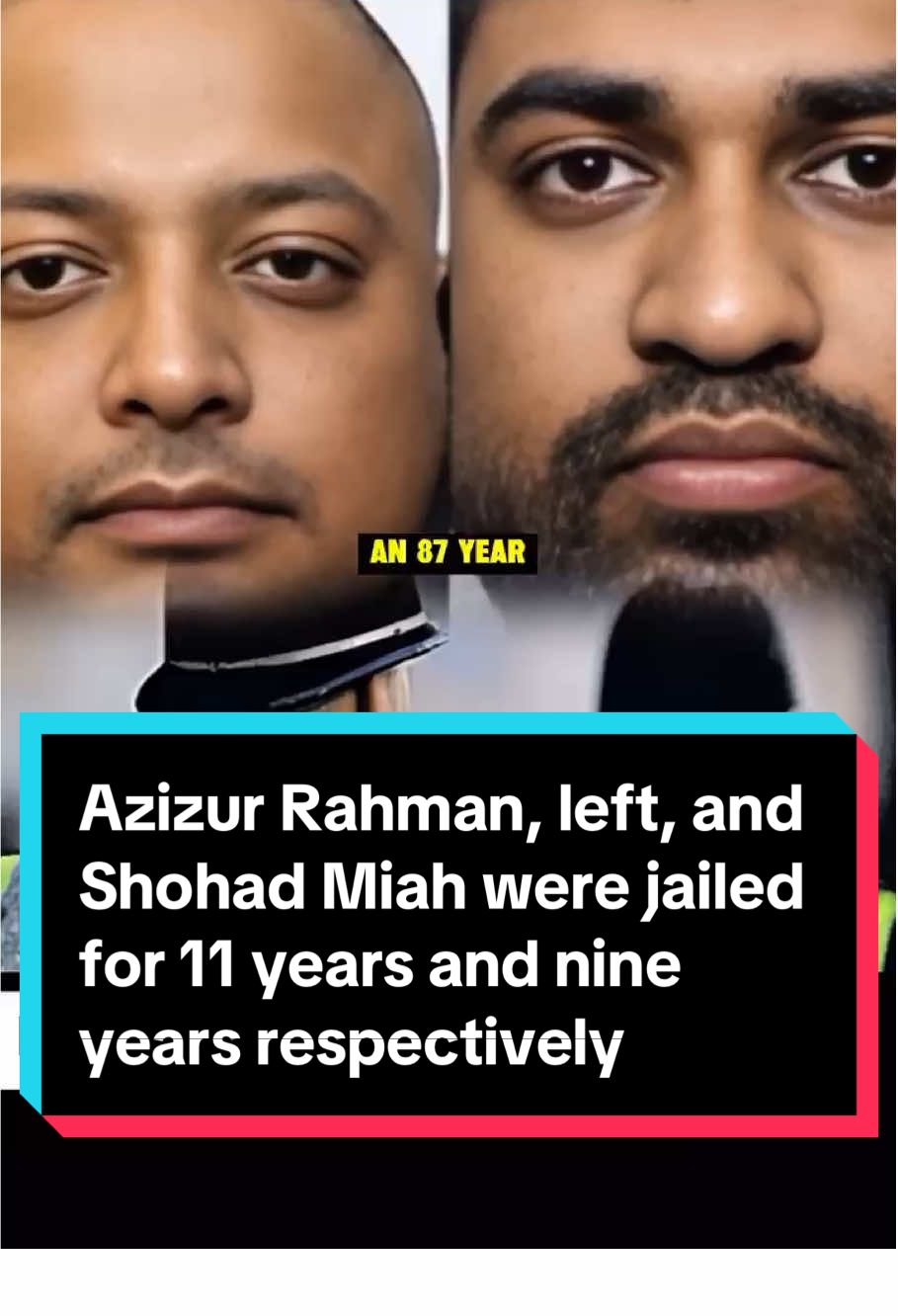 Azizur Rahman, left, and Shohad Miah were jailed for 11 years and nine years respectively #uknews #breakingnews #british #news #breakinguk 