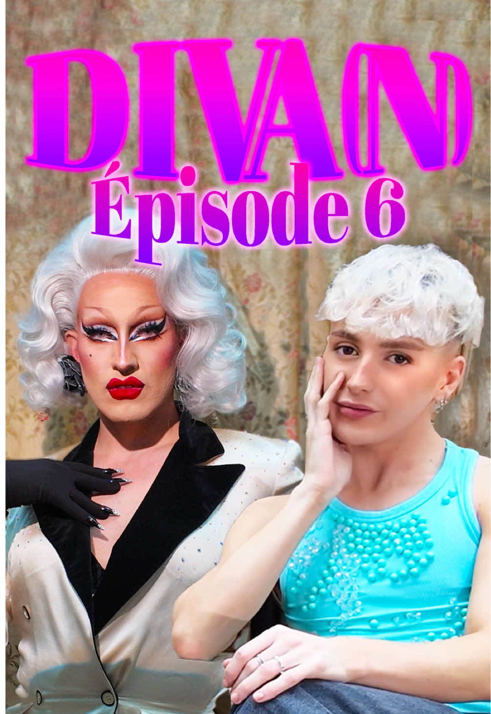🛋️ DIVA(N) SAISON 3 - Épisode 6 🗒️ Vous pensiez être à l’abri ? Après deux saisons cultes, DIVA(N) revient, et cette fois, c’est All Stars ! 👑 Chaque semaine, Rose, votre psychologue attitrée, reçoit la reine éliminée pour un débrief sans filtre ! Et dans cette séance elle a rendez-vous avec… @Kam_hugh ! Tests douteux, émotions fortes, révélations choc…préparez-vous à vivre une séance i-co-nique ! Le nouveau cabinet de Rose est à la @lafelicita.fr où vous pouvez retrouver des viewings de @Drag Race France All Stars tous les jeudis, animées par @Misty phœnix & @Minima_Gesté  Merci à ma soeur Punani pour le set design merveilleux et son aide incontournable Tenue vintage customisé et gants par Rose Perruque par @Hows Your Head Wigs  #dragqueen#dragqueen#dragfrance #dragracefrance 