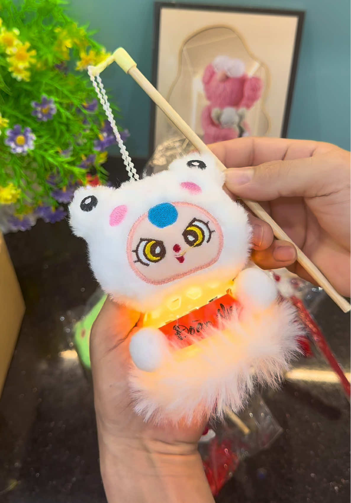Lồng đèn trung thu hình baby three#emkieutaphoa #longdentrungthu #longdenbabythre #longdenbabythree #longden