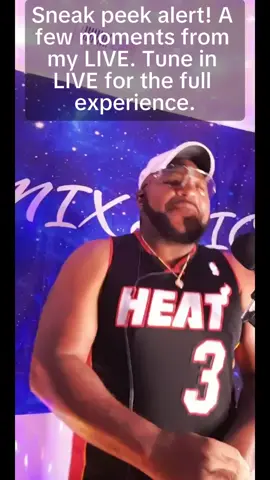 Sneak peek alert! A few moments from my LIVE. Tune in LIVE for the full experience. #tiktoklive #livehighlights