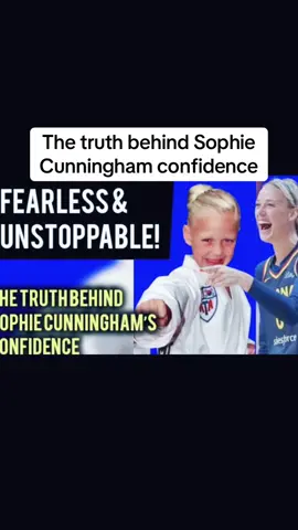 The truth behind Sophie Cunningham confidence #sophie #confidence #fearless #fyp 