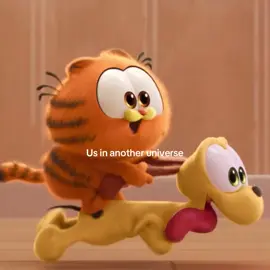 🥰 #garfield #usinanotheruniverse #friends #fyp #duo 