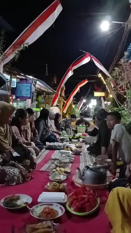 Tasyakuran malam 17 an..  HUT RI 80TH 17 AGUSTUS 2025 #BANYUWANGI  #17agustusan  #tasyakuran 
