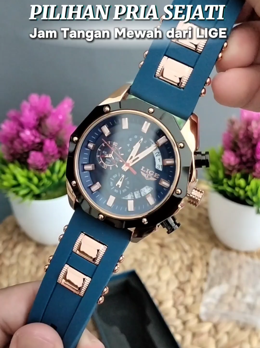 Jam Tangan Pria Mewah, Modern dan Berkelas dari LIGE ! #jamtanganpria #jamtangancowok #jamtanganmewah #fyp #viral 