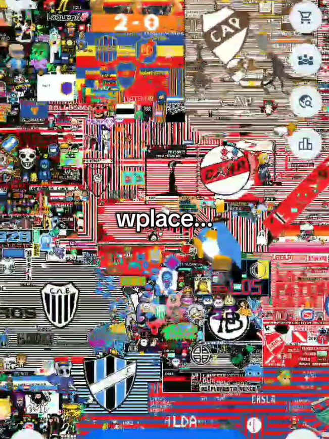 BRO QUE CANTIDAD DE DIBUJOS . #pixelart #wow  #draw #wplace #argentina🇦🇷 