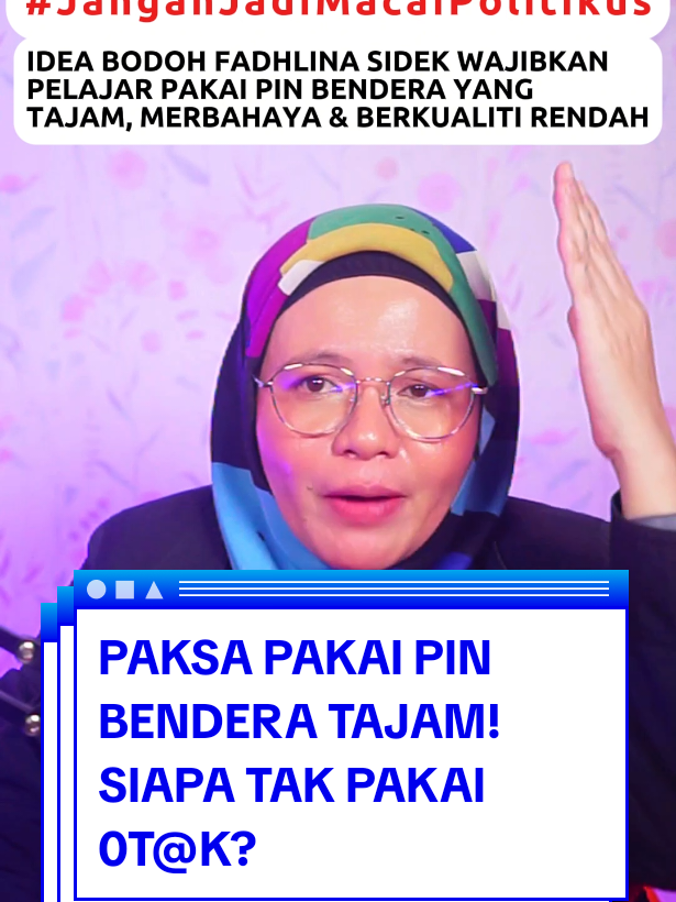 PAKSA PAKAI PIN BENDERA TAJAM! SIAPA TAK PAKAI 0T@K? #rakyatjagarakyat #pru15 #anwaribrahim #kerajaanperpaduan #parlimenmalaysia 