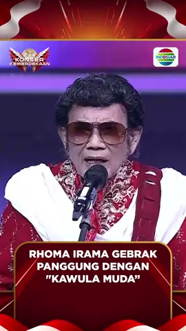 Penampilan Rhoma Irama emang selalu ditunggu-tunggu, bikin panggung heboh!!🔥 #HariKemerdekaanRepublikIndonesia #17Agustus2025Indosiar #17AgustusDiIndosiar #DAcademyKonserKemerdekaanIndosiar 
