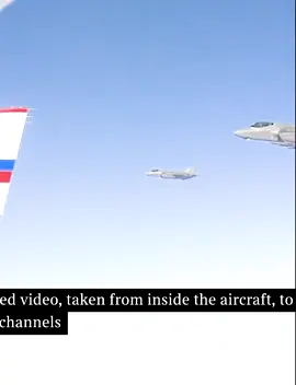 US Fighter Jets Flank Putin's Plane After Trump Summit#Summit #Putin #Jets
