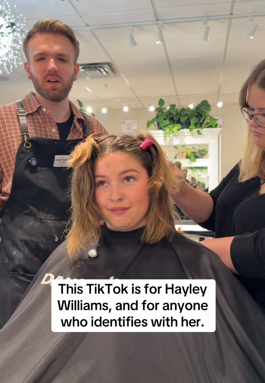 If you have Hayley or Williams in your name comment down below. You guys have to listen to Hayley Williams new music if you haven’t yet. Then come see me so we can chat. 🤭 #hayleywilliams #newmusic #hairstylist #ego