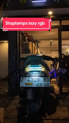 Stoplamp lazy tipe lurus rgb , bisa di atur di aplikasi hp #promomakanmerdeka #mio #mio5tl #miosporty #stoplamplazy 