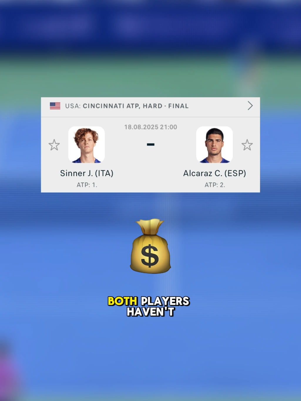 Tennis Prediction For Cincinnati Final 🎾 #atptour #atp #tennis 