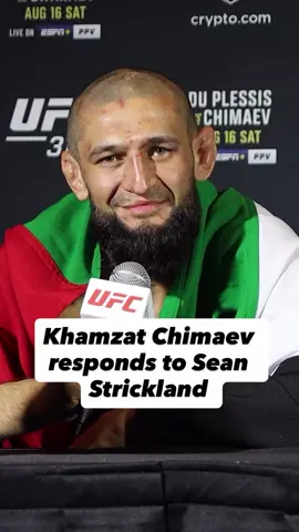 Do you guys wanna see this fight? #khamzat #seanstrickland #UFC 